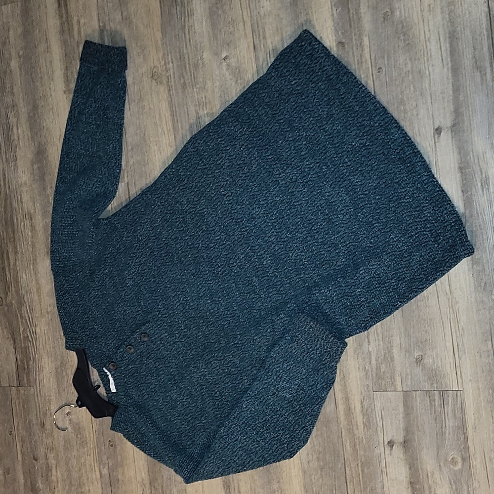 LUSH Marled Knit-Sweater Tunic